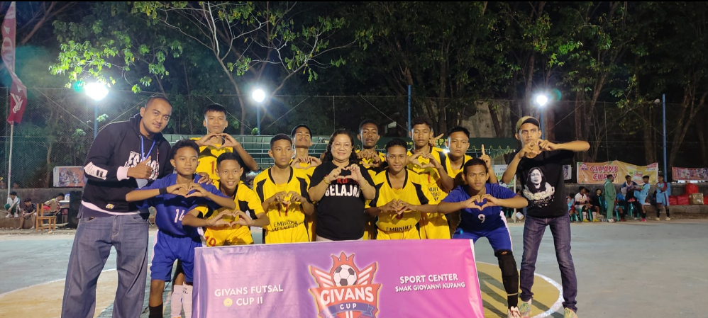 Selamat untuk anak-anak hebat Tim Futsal Spenla Kupang yang meraih juara 2 pada Turnament Givans Futsal Cup II.